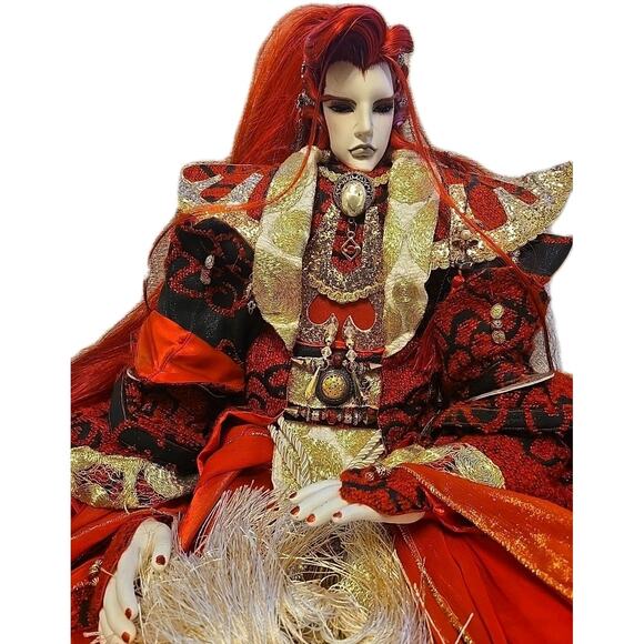 Pili Taiwan Thunderbolt Fantasy Puppet Full Size 39"- Working Eyes & Mouth- Rare - Picture 1 of 12